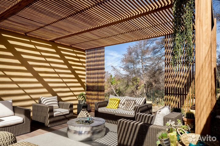 Термомодифицированная сосна для террас