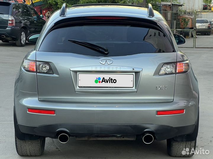Infiniti FX35 3.5 AT, 2006, 208 600 км
