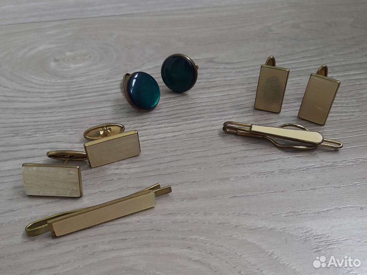 Запонки и зажимы для галстука СССР