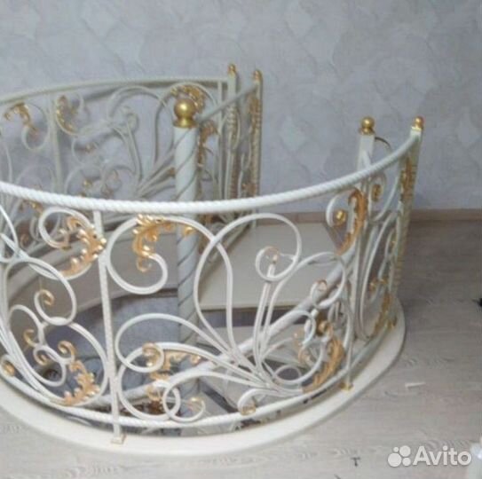 Кованые перила для лестниц