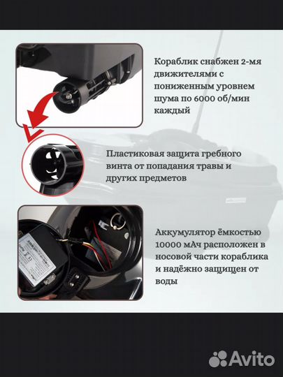 Закормочный кораблик Boatman