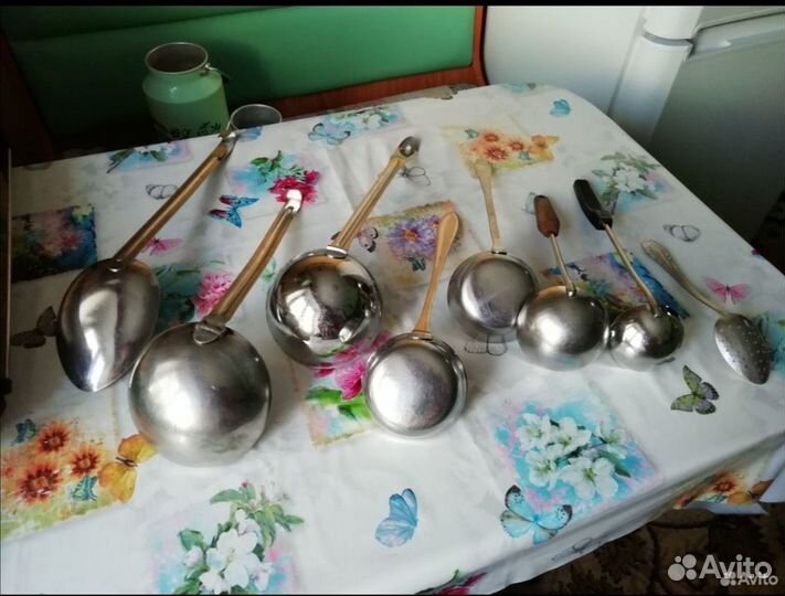 Посуда советская металлическая