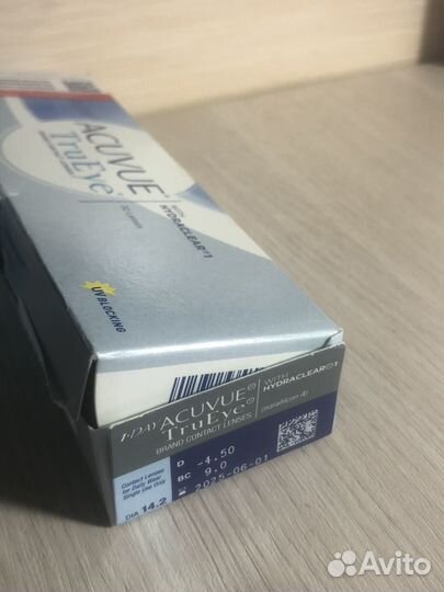 Контактные линзы acuvue trueye 1 day