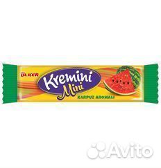 Опт - Жевательные конфеты Kremini Mini Арбуз 7г