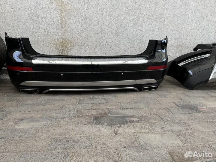 Бампер передний -задний mercedes GL II X166