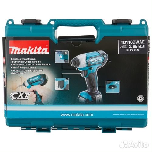 Гайковерт Makita TD110dwae