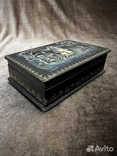 Шкатулка.Палех.1951 год