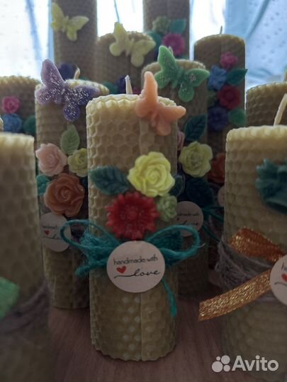 Свечи восковые