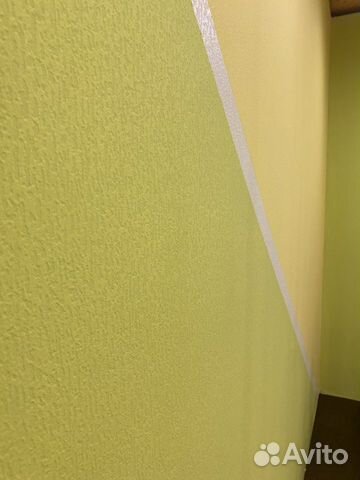 Краска для стен, обоев салатовый и желтый