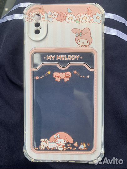 Чехол на iPhone x xs my melody sanrio