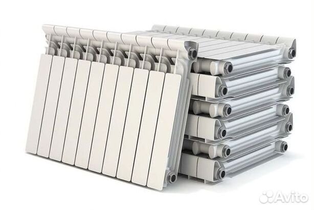Радиатор отопления алюминиевый секционный