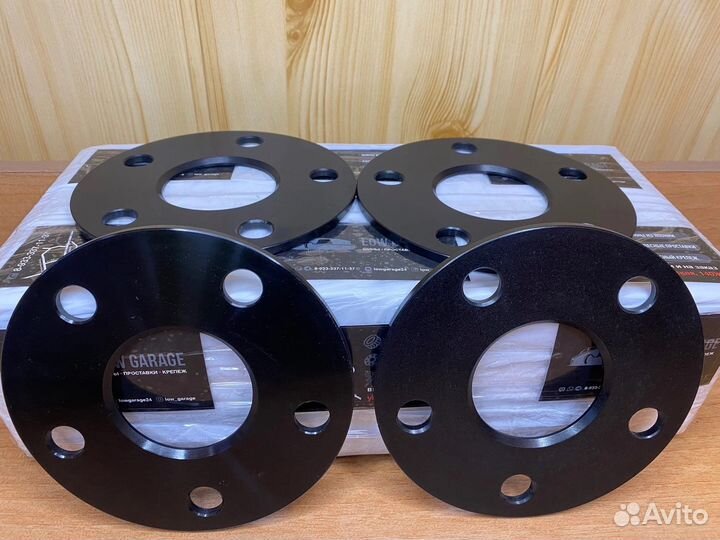 Проставки 5х120 5мм цо72.6 черные сквозные