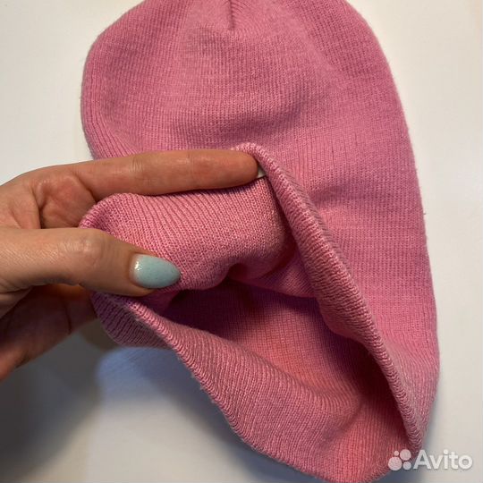 Шапка вязаная женская и перчатки