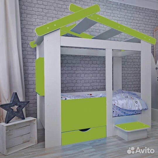 Кровать домик надежная