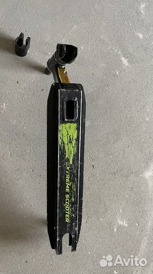 Дека на трюковой самокат