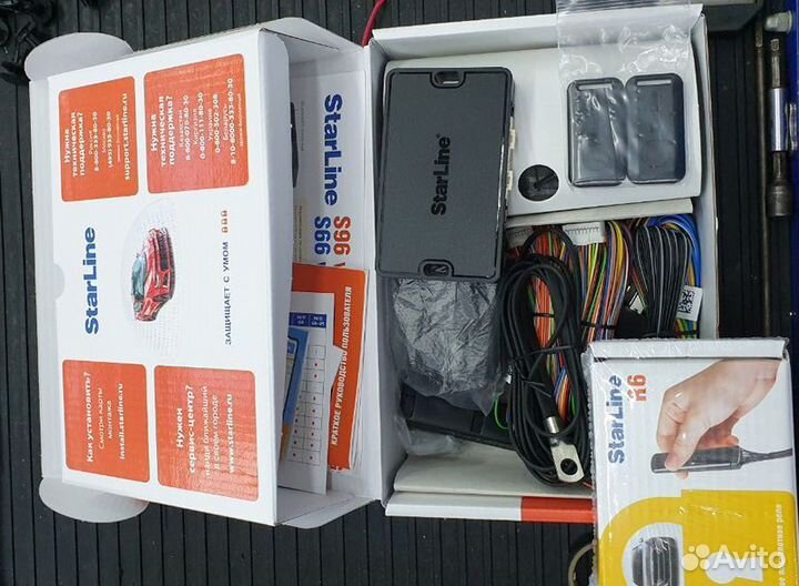 Сигнализация с автозапуском+Установка