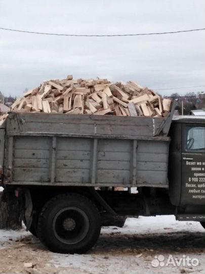 Дрова колотые берёза