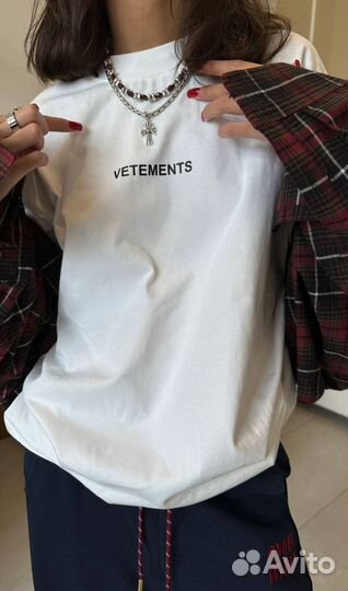 Футболка Vetements оверсайз шикарная (3 цвета)