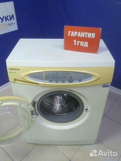 Стиральная машина бу samsung с гарантией 1 год