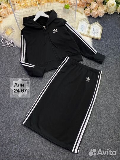 Костюм женский с юбкой от 44 до 54