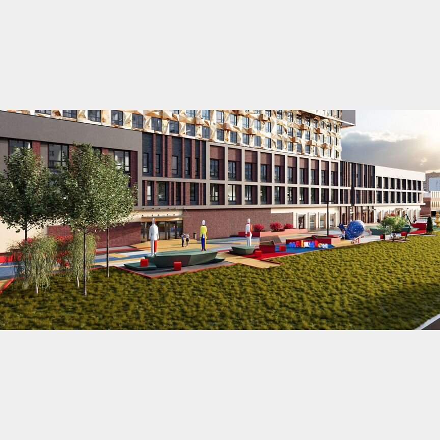 1-к. апартаменты, 32,4 м², 7/28 эт.