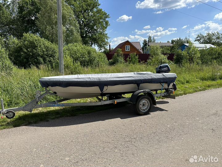 Лодка terhi Sea Fun & Ymaha 9,9