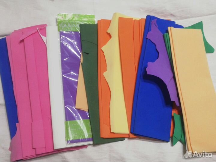 Зефирный фоамиран 50х140 см 1мм