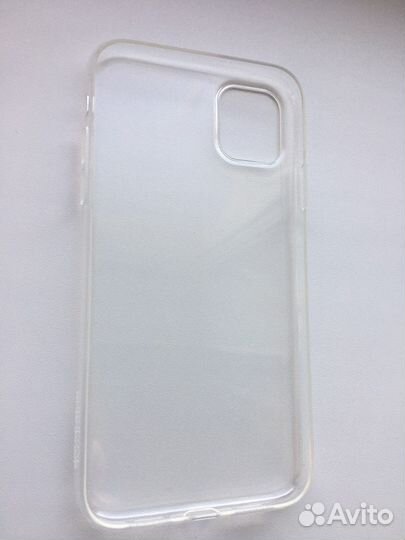 Чехол на iPhone 11 и12(ультратонкий силикон)