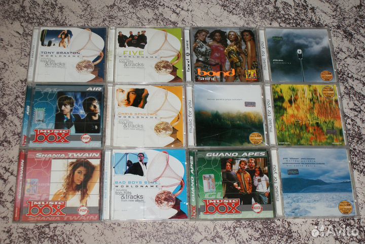 CD Диски Music History. World Name. Music Box