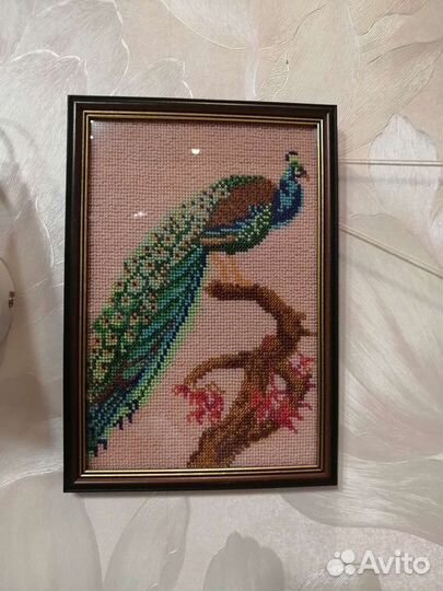 Картина вышитая бисером