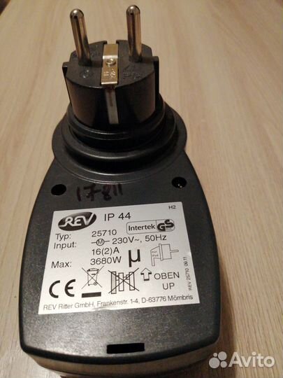 Таймер для света аквариума Rev Ritter (механически