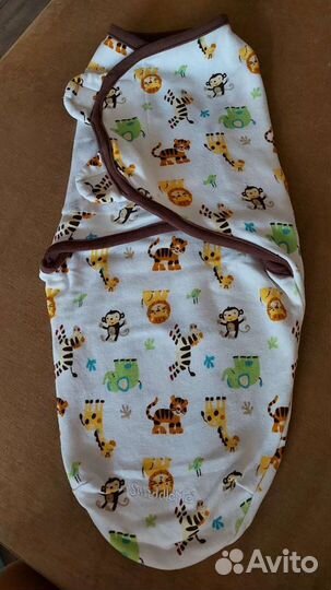 Пеленка кокон на липучках