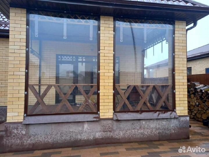 Мягкие окна для беседки