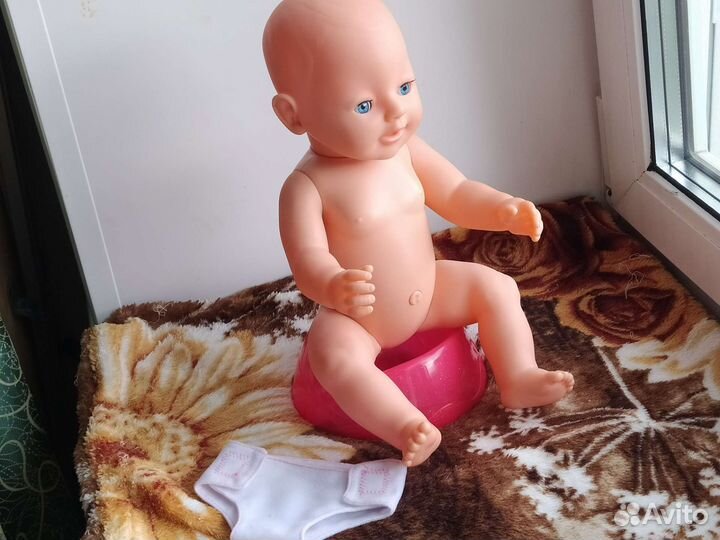 Пупс аналог Baby Born 45 см с аксессуарами