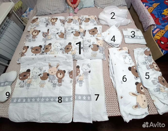 Комплект в детскую кроватку
