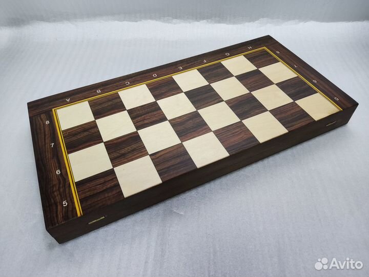 Шахматная доска Баталия 50х50 см, без фигур, WG43