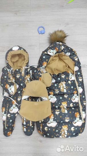 Конверт на выписку зимний