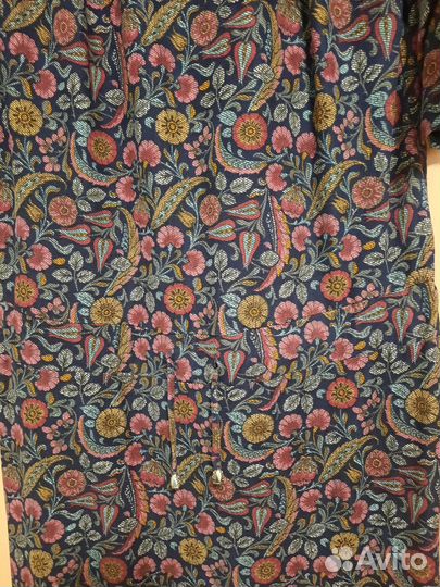 Платье трикотажное в пол р.46