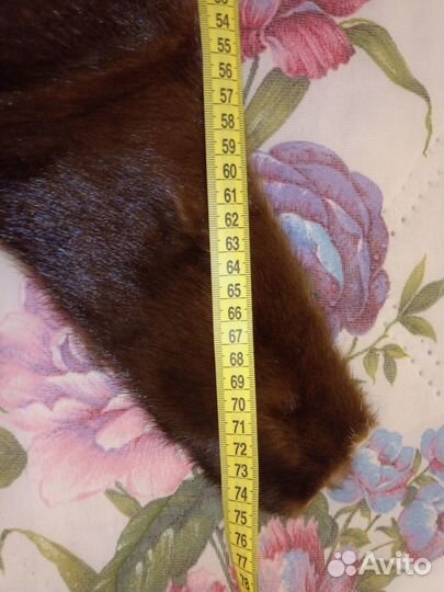 Шкуры норки. Воротник. Мех. СССР