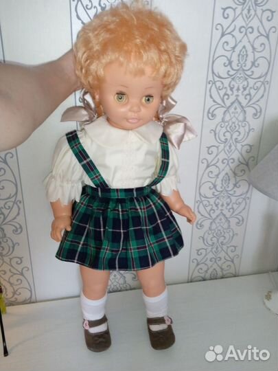 Кукла большая советская