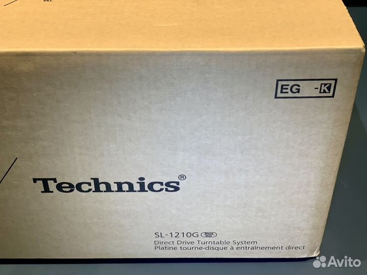 Technics SL-1210G Black новый в наличии