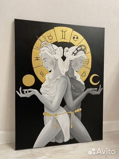 Картина на заказ акрилом. Художник