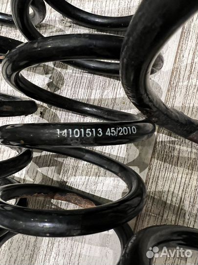 Комплект пружин bmw e38