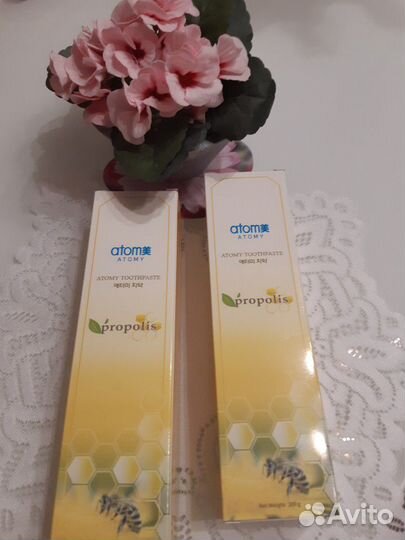 Зубная паста от атоми