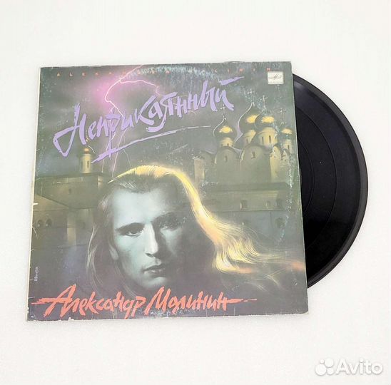 Виниловая пластинка А.Малинин (Неприкаянный)