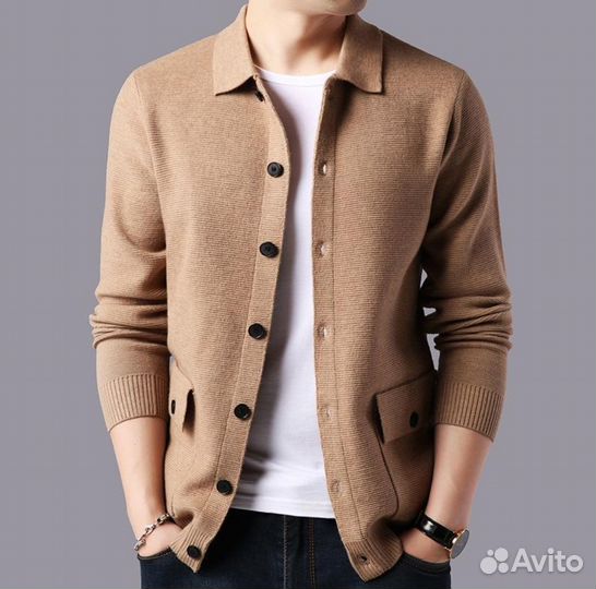 Кардиган мужской трикотажный XS