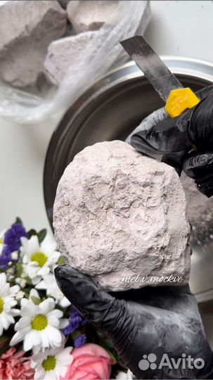 Пищевая глина Астана фиолетовая