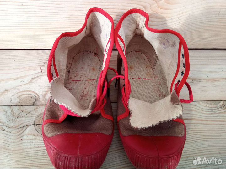 Кеды СССР Красный треугольник