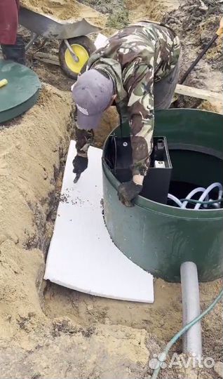 Септик/ Установка септика