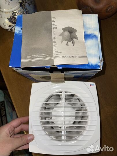 Вентилятор вытяжной vents 125d axial fan